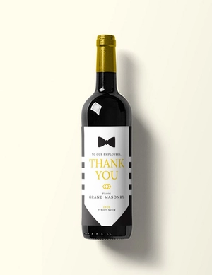 Gala Event Wine Label Template