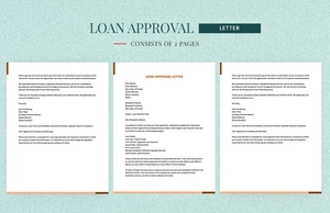Loan Approval Letter