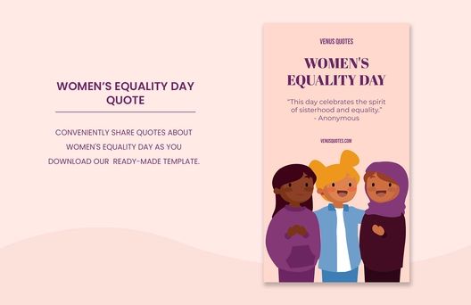 Women's Equality Day Quote