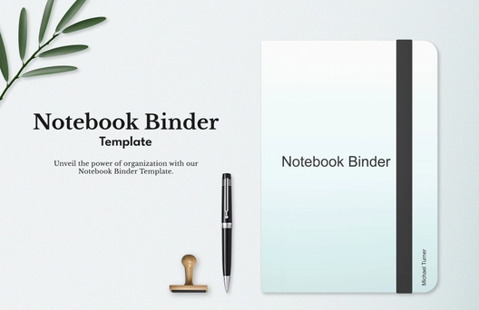 Notebook Binder Template
