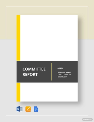 Committee Report Template