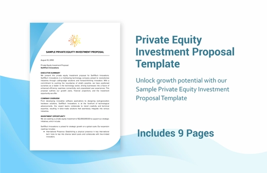 Private Equity Investment Proposal Template