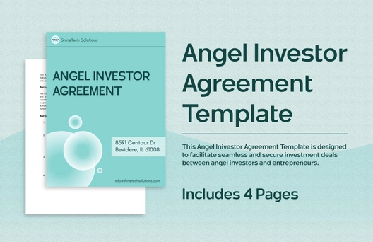 Angel Investor Agreement Template