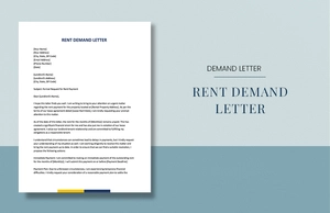 Rent Demand Letter
