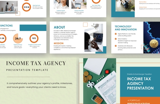 Income Tax Agency Presentation Template