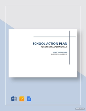 School Action Plan Template