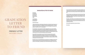 Graduation Letter To Friend