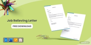 Job Relieving Letter