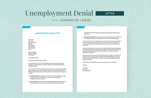Unemployment Denial Letter