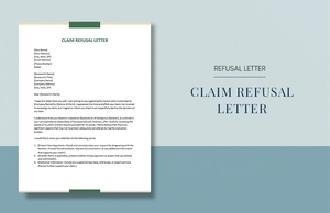 Claim Refusal Letter