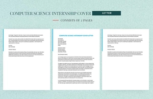 Computer Science Internship Cover Letter Computer Science Internship Cover Letter