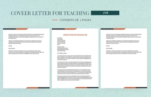 Cover Letter For Teaching Job