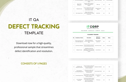 IT QA Defect Tracking Template IT QA Defect Tracking Template