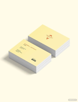 Creative Restaurant Business Card Template