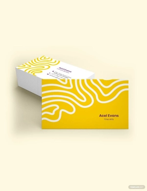Creative Student Business Card Template