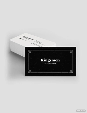 Creative Tattoo Artist Business Card Template