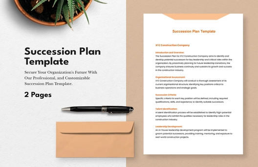 Succession Plan Template