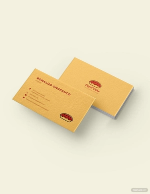 Cupcake Bakery Business Card Template