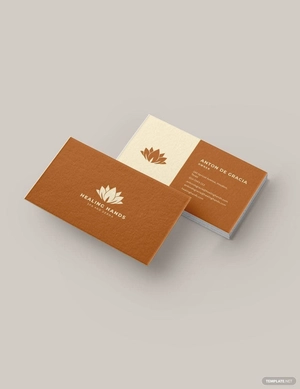Massage Therapy Business Card Template Massage Therapy Business Card Template