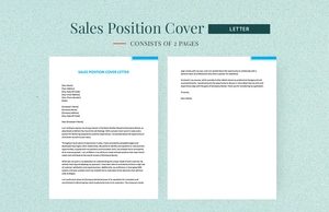 Sales Position Cover Letter