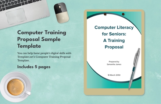 Computer Training Proposal Sample Template