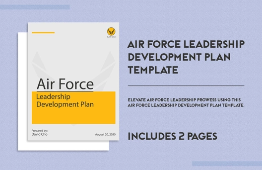 Air Force Leadership Development Plan Template