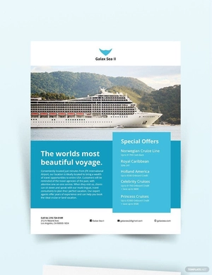 Cruise Flyer Template