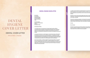 Dental Hygiene Cover Letter