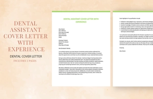 Dental Assistant Cover Letter With Experience Dental Assistant Cover Letter With Experience