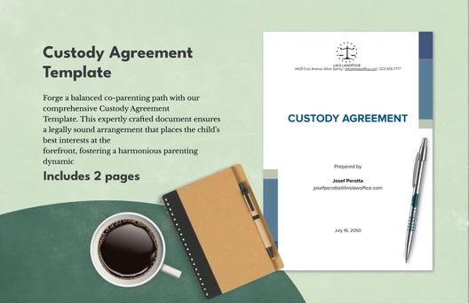 Custody Agreement Template Custody Agreement Template