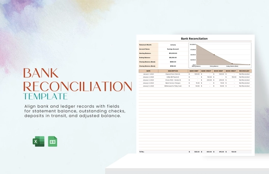 Bank Reconciliation Template