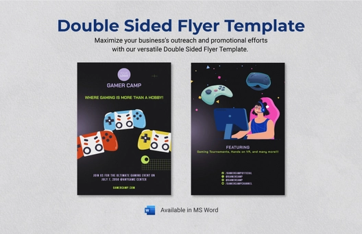 Double Sided Flyer Template