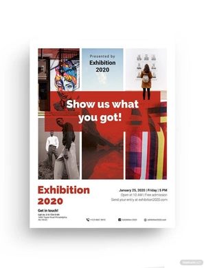Exhibition Flyer Template