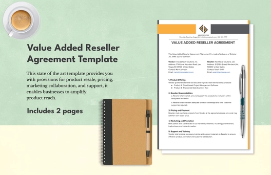 Value Added Reseller Agreement Template Value Added Reseller Agreement Template