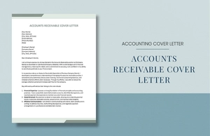 Accounts Receivable Cover Letter