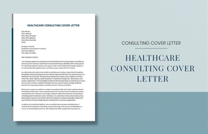 Healthcare Consulting Cover Letter