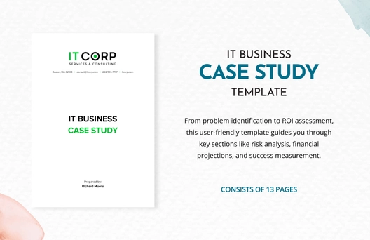 IT Business Case Study Template