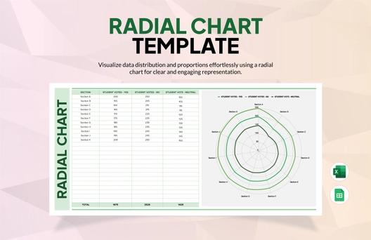 Radial Chart Template