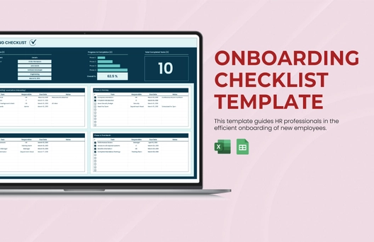 Onboarding Checklist Template
