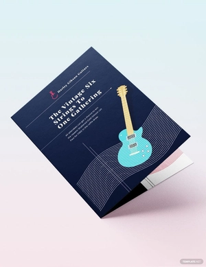 Event Bi-Fold Brochure Template