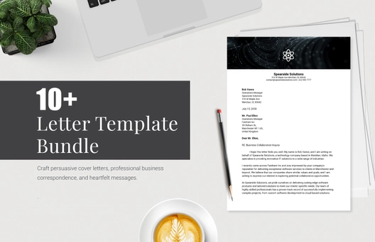 10+ Letter Templates Bundle