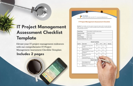IT Project Management Assessment Checklist Template