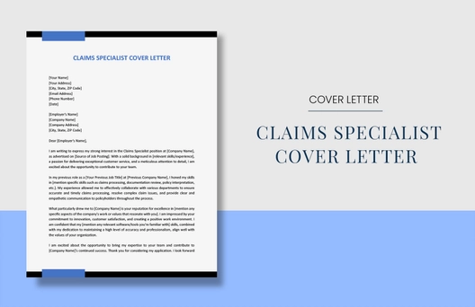 Claims Specialist Cover Letter`