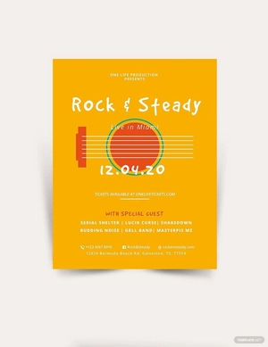 Music Event Flyer Template