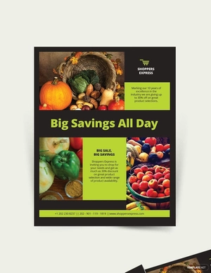 Supermarket Flyer Template