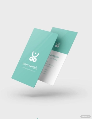 Yoga Studio Business Card Template