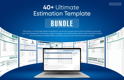 40+ Ultimate Estimation Template Bundle