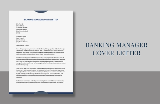 Banking Manager Cover Letter