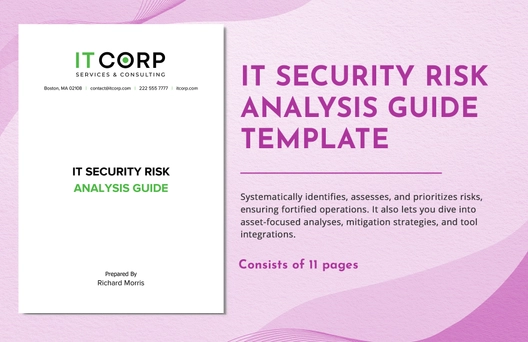 IT Security Risk Analysis Guide Template
