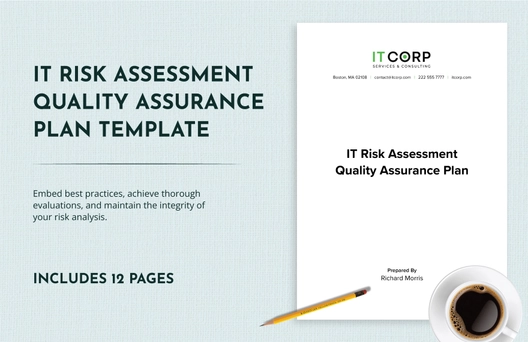 IT Risk Assessment Quality Assurance Plan Template